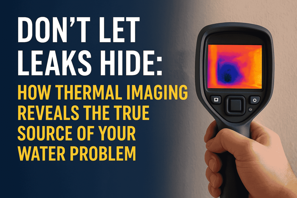 How Thermal Imaging Reveals the True Source of Your Water Problem