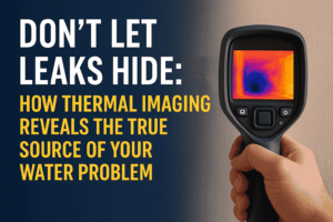 How Thermal Imaging Reveals the True Source of Your Water Problem