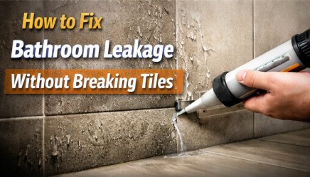 How to Fix Bathroom Leakage Without Breaking Tiles