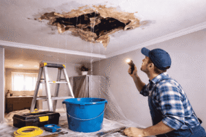 How to Fix Ceiling Water Leakage from Upstairs Bathroom